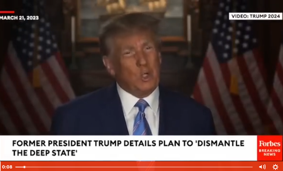 Trump 10 Point Plan to Shatter the Deep State and return governance back to the people